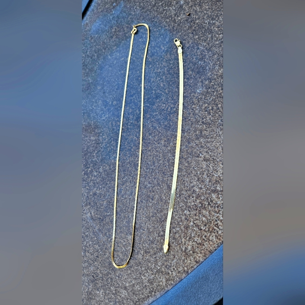 14k Necklace And Bracelet